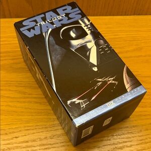Star Wars Trilogy VHS Box Set - Black & Blue Cover